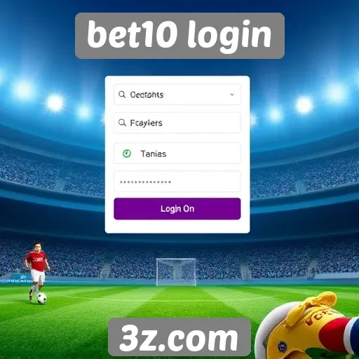 Acesso ao site Bet10 Login é rápido e seguro